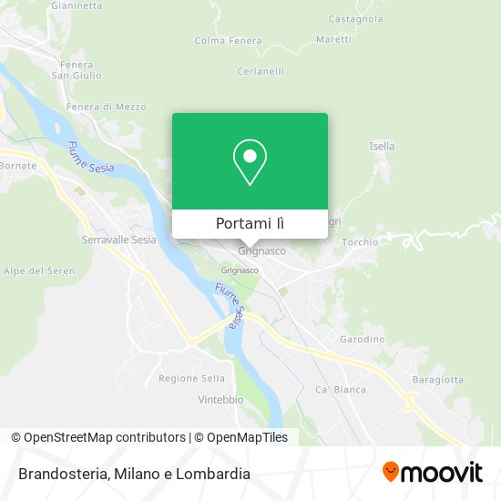 Mappa Brandosteria
