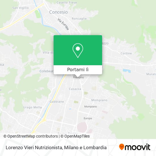 Mappa Lorenzo Vieri Nutrizionista