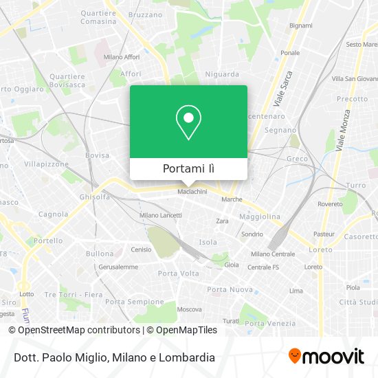 Mappa Dott. Paolo Miglio
