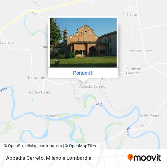 Mappa Abbadia Cerreto