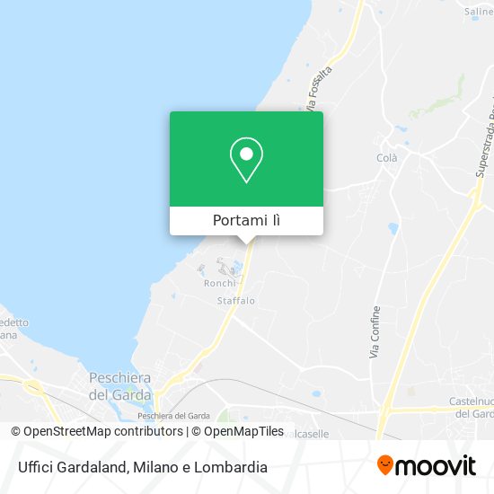 Mappa Uffici Gardaland