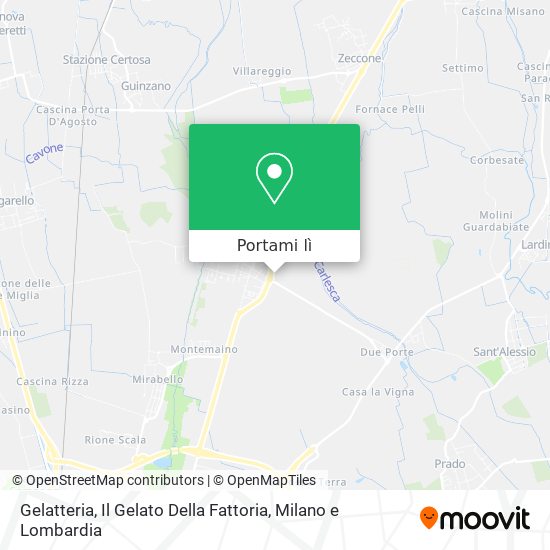 Mappa Gelatteria, Il Gelato Della Fattoria