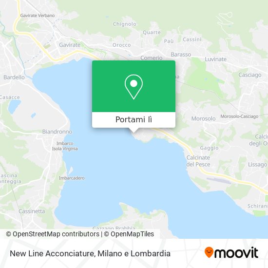 Mappa New Line Acconciature