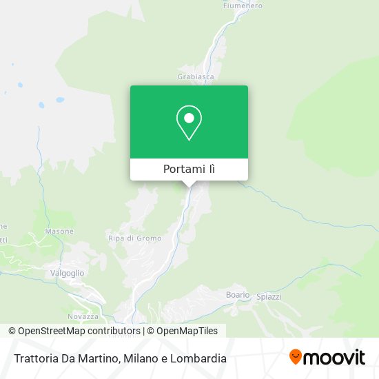 Mappa Trattoria Da Martino