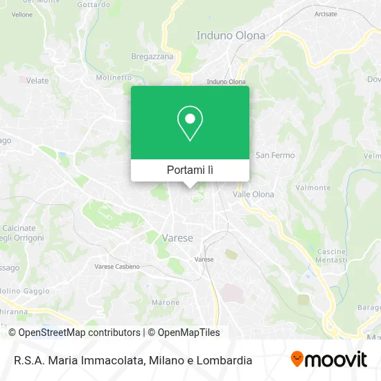 Mappa R.S.A. Maria Immacolata