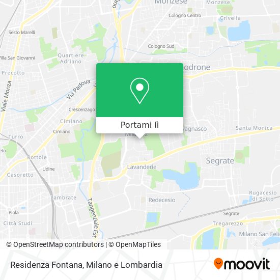 Mappa Residenza Fontana