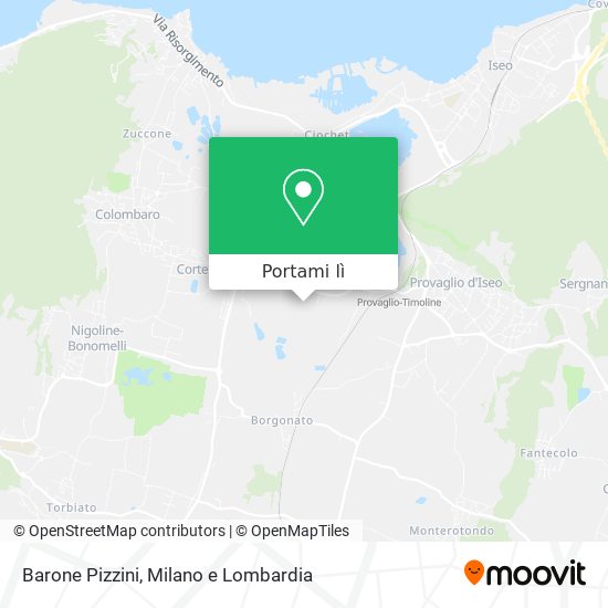 Mappa Barone Pizzini