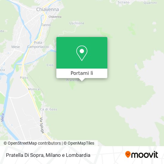 Mappa Pratella Di Sopra