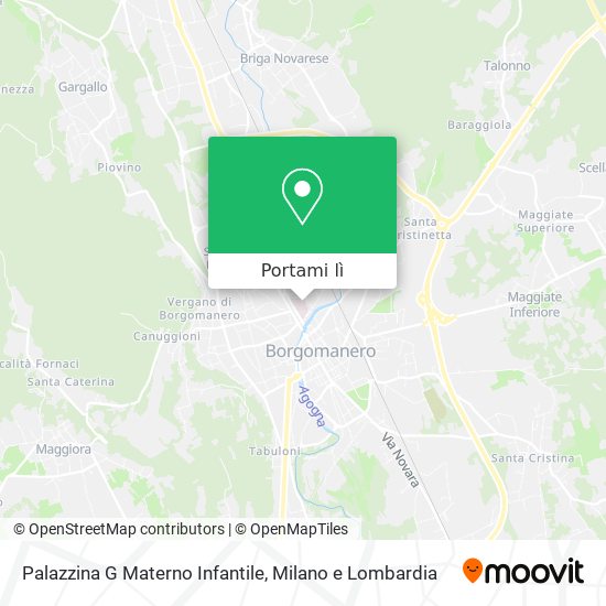 Mappa Palazzina G Materno Infantile
