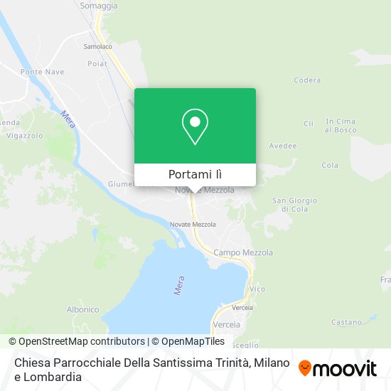 Mappa Chiesa Parrocchiale Della Santissima Trinità