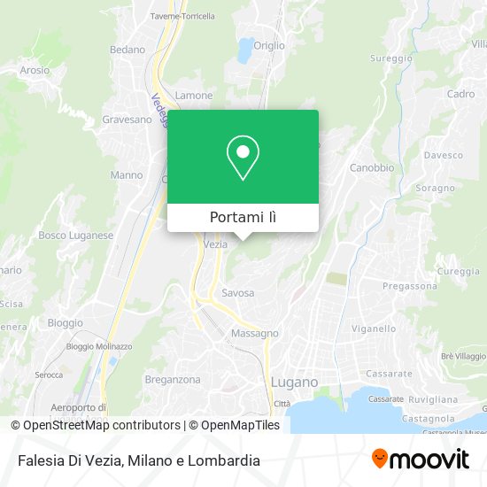 Mappa Falesia Di Vezia