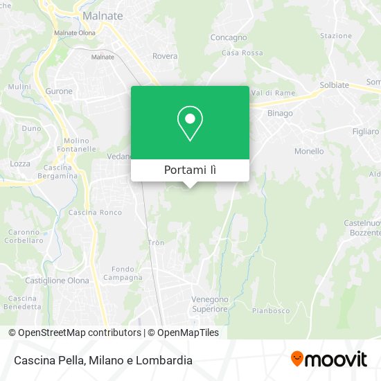 Mappa Cascina Pella