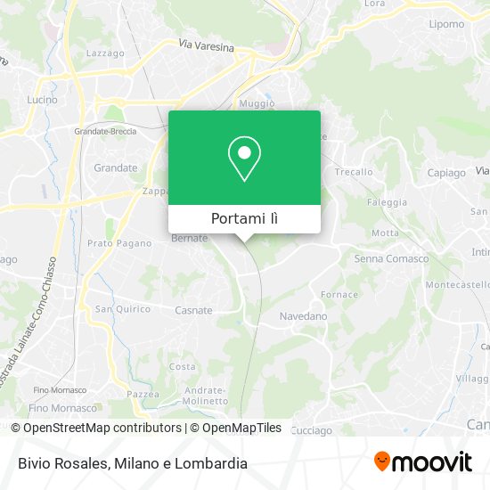 Mappa Bivio Rosales