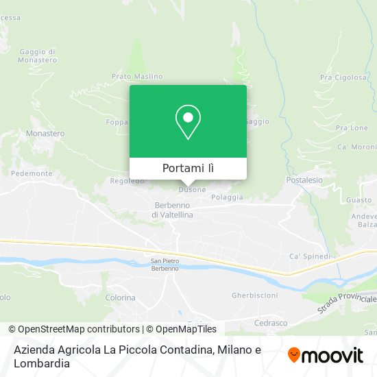 Mappa Azienda Agricola La Piccola Contadina