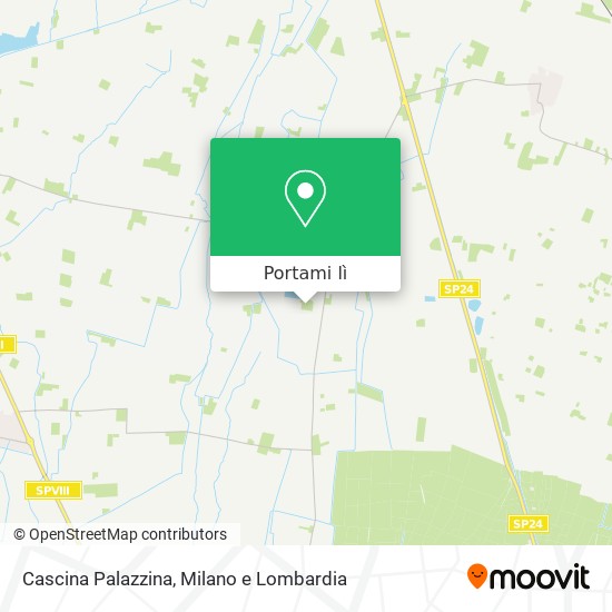 Mappa Cascina Palazzina