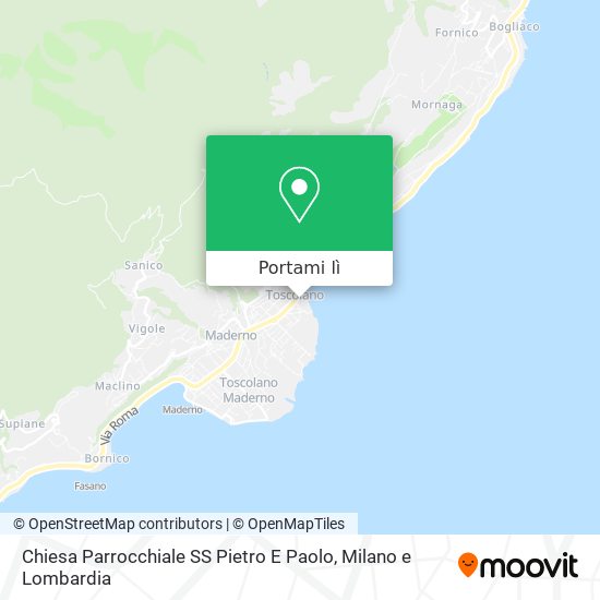 Mappa Chiesa Parrocchiale SS Pietro E Paolo