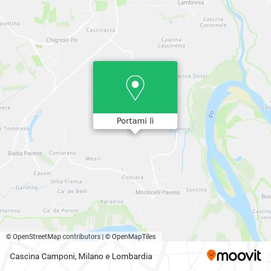Mappa Cascina Camponi