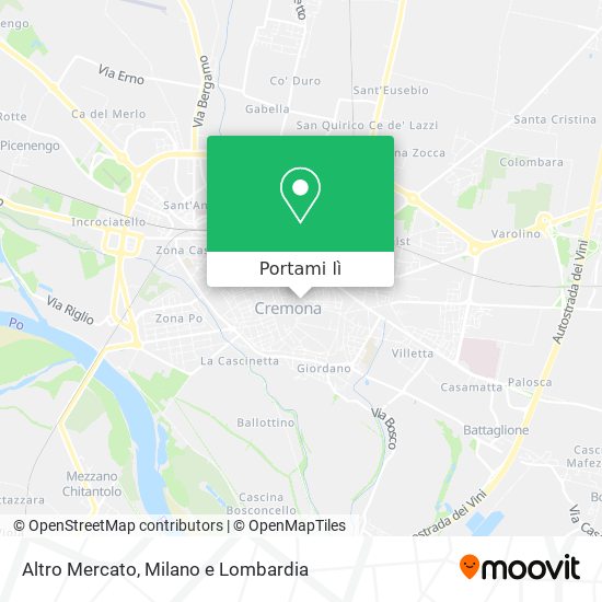 Mappa Altro Mercato