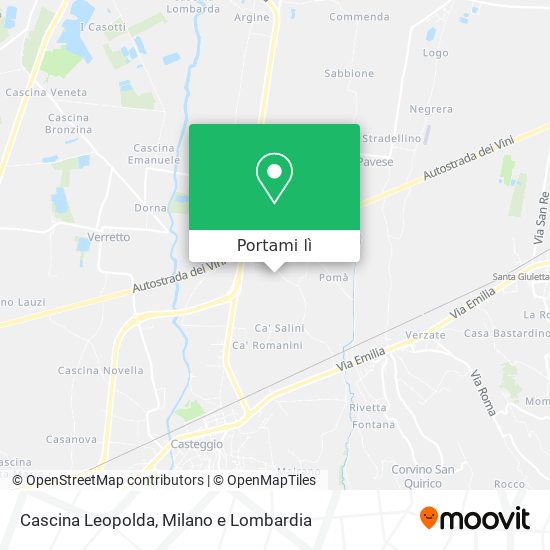 Mappa Cascina Leopolda