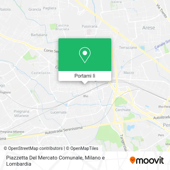 Mappa Piazzetta Del Mercato Comunale