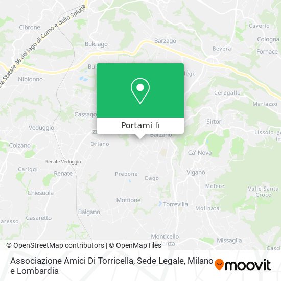 Mappa Associazione Amici Di Torricella, Sede Legale