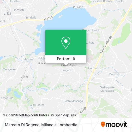 Mappa Mercato Di Rogeno