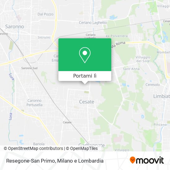 Mappa Resegone-San Primo