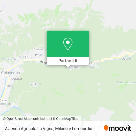 Mappa Azienda Agricola La Vigna