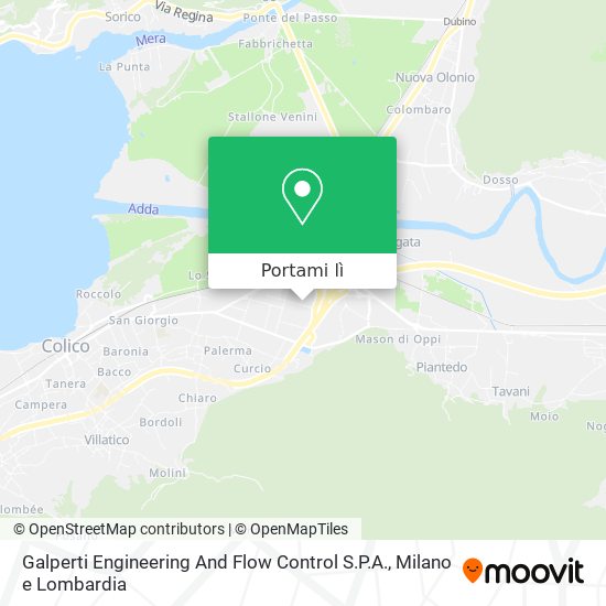 Mappa Galperti Engineering And Flow Control S.P.A.