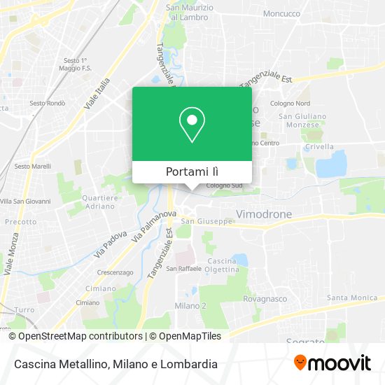 Mappa Cascina Metallino