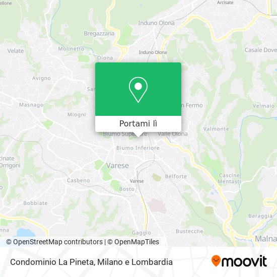 Mappa Condominio La Pineta