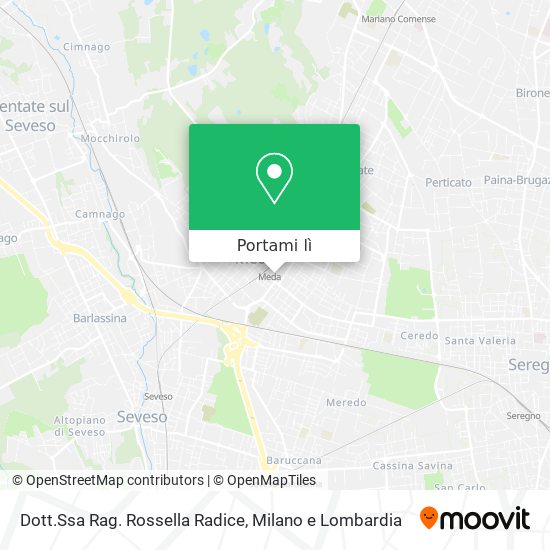 Mappa Dott.Ssa Rag. Rossella Radice