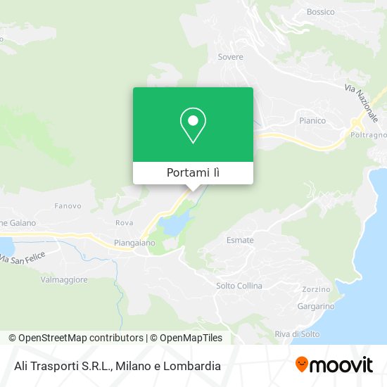Mappa Ali Trasporti S.R.L.