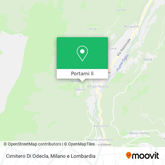 Mappa Cimitero Di Odecla
