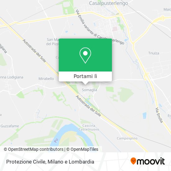 Mappa Protezione Civile