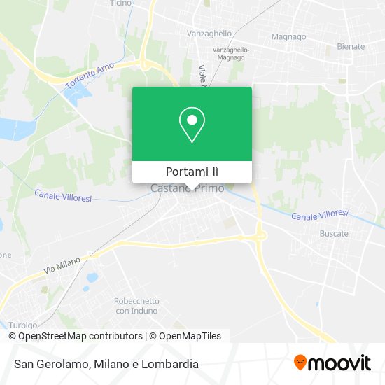Mappa San Gerolamo