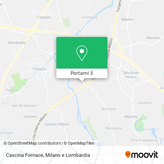 Mappa Cascina Fornace
