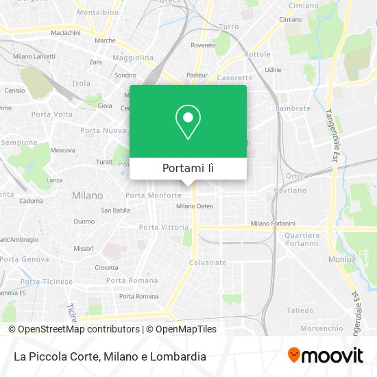 Mappa La Piccola Corte