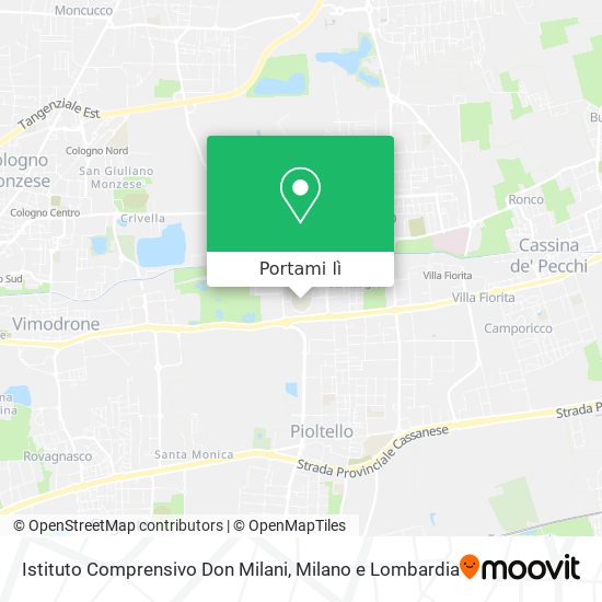 Mappa Istituto Comprensivo Don Milani