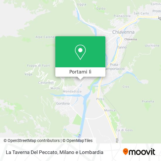 Mappa La Taverna Del Peccato