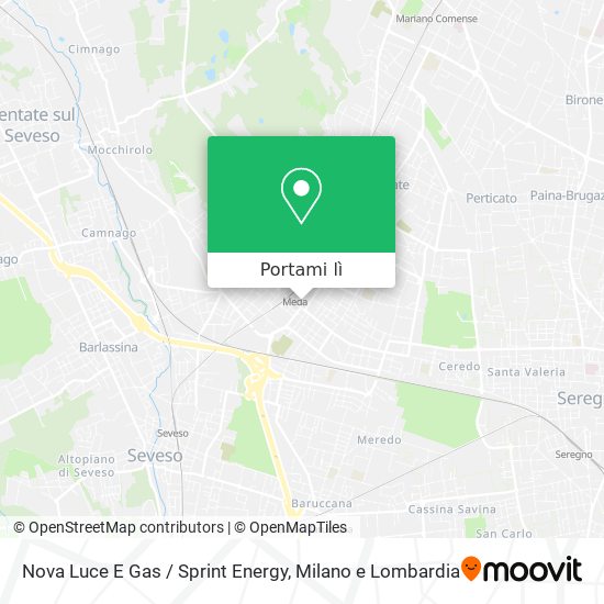 Mappa Nova Luce E Gas / Sprint Energy