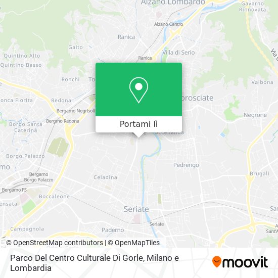 Mappa Parco Del Centro Culturale Di Gorle