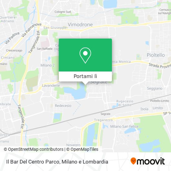 Mappa Il Bar Del Centro Parco