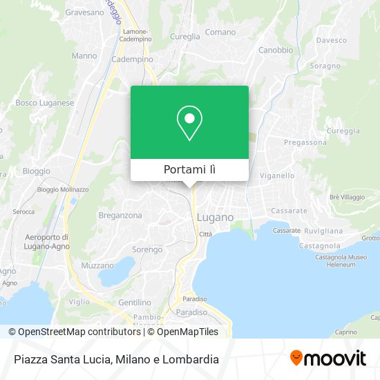 Mappa Piazza Santa Lucia