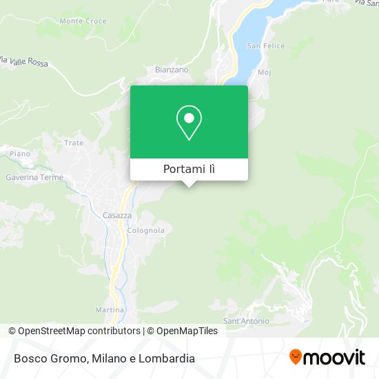 Mappa Bosco Gromo