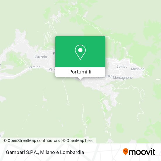Mappa Gambari S.P.A.