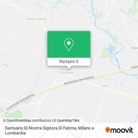 Mappa Santuario Di Nostra Signora Di Fatima