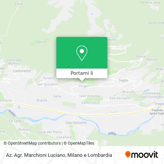 Mappa Az. Agr. Marchioni Luciano