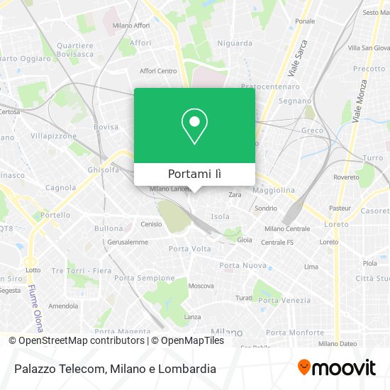 Mappa Palazzo Telecom