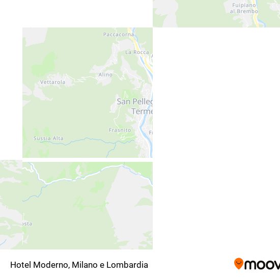 Mappa Hotel Moderno